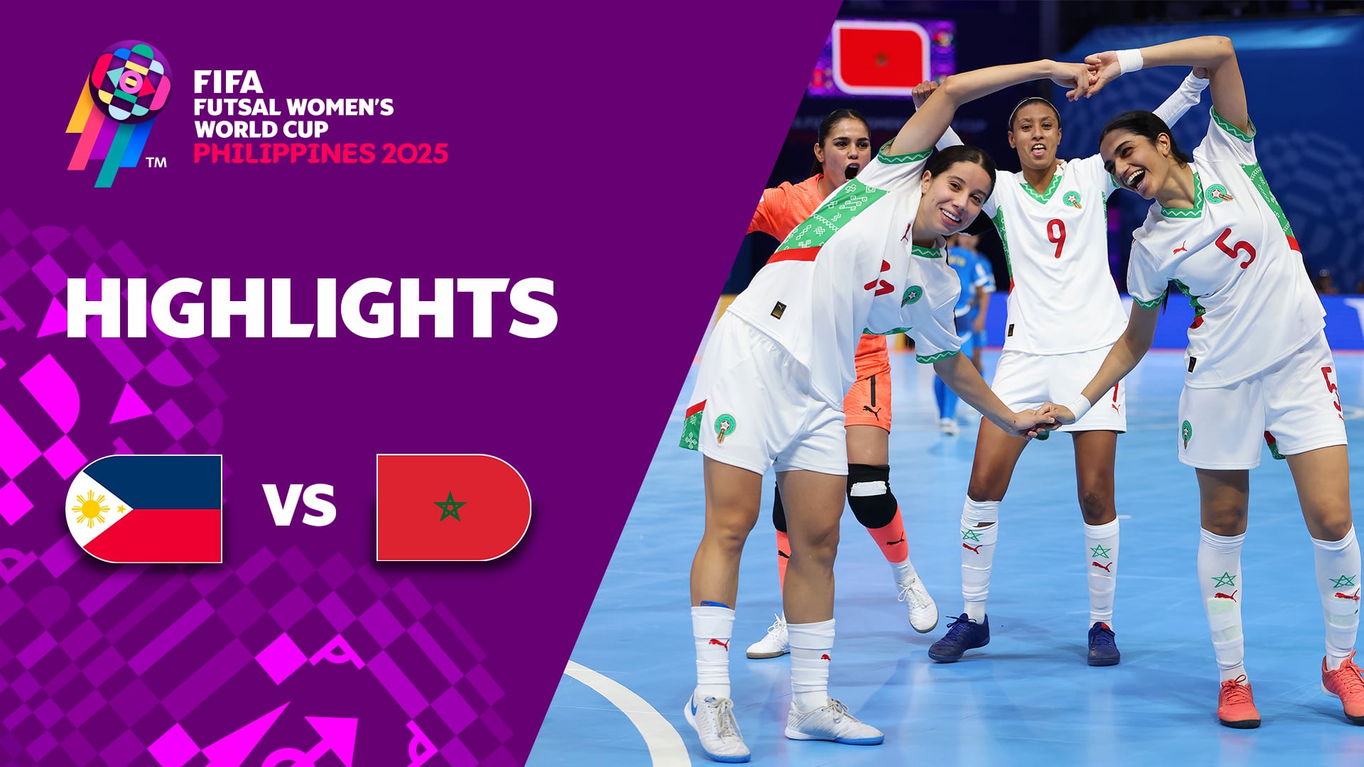 Philippines v Morocco | Group A | FIFA Futsal Women's World Cup Philippines 2025™ | Highlights