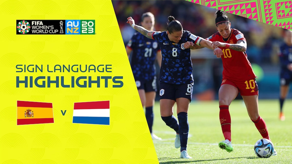 España vs Países Bajos | Cuartos de final | Copa Mundial Femenina de la FIFA Australia & Nueva Zelanda 2023™ | Highlights (Lengua de signos)