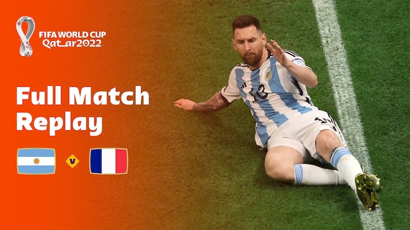 Argentina vs Francia, Final, Copa Mundial de la FIFA Catar 2022™, Partido Completo