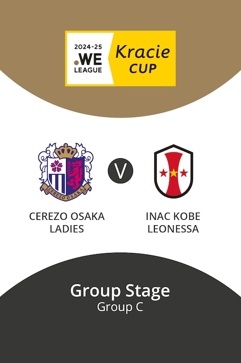 Cerezo Osaka Ladies - INAC Kobe Leonessa | Gruppe C | WE League Kracie Cup | Spiel in voller Länge