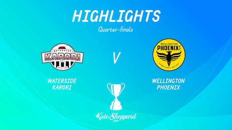 Waterside Karori x Wellington Phoenix Reserves | Quartas de final | Kate Sheppard Cup | Melhores momentos