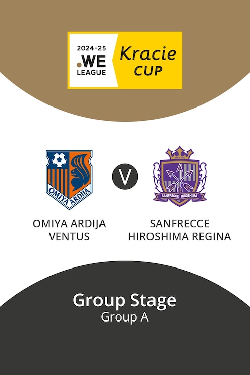 Omiya Ardija Ventus v Sanfrecce Hiroshima Regina | Group A | WE League Kracie Cup | Full Match Replay