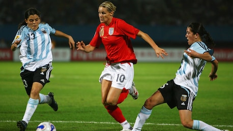 Kelly Smith Goal 77' | England v Argentina | FIFA Women's World Cup China 2007™