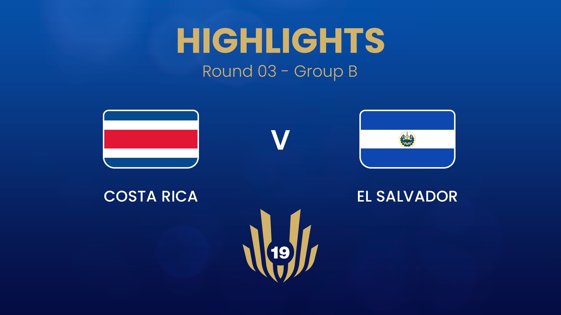 Costa Rica - El Salvador | UNCAF U-19-Frauenturnier 2025 | Highlights