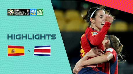 Spanien - Costa Rica | Gruppe C | FIFA Frauen-Weltmeisterschaft Australien & Neuseeland 2023™ | Highlights (Ohne Kommentar)