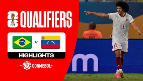 Brazil v Venezuela | CONMEBOL Qualifiers | FIFA World Cup 26™ | Highlights