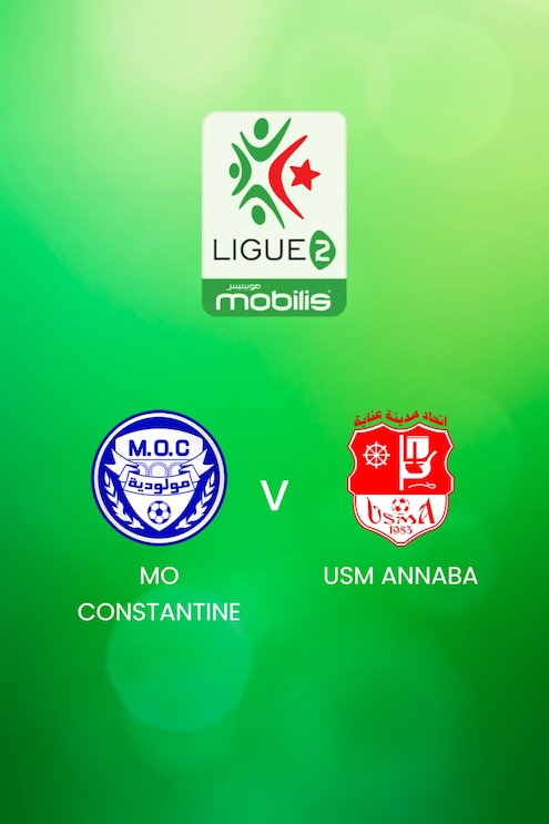 MO Constantine - USM Annaba | Ligue 2 2024/25 | Algerien | Spiel in voller Länge