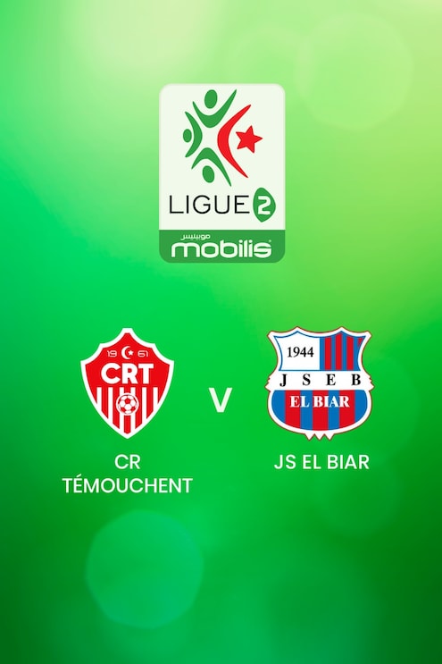 CR Témouchent - JS El Biar | Ligue 2 2024/25 | Algeria | Match completo