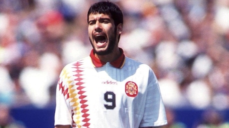 Le but de Pep Guardiola 19' | Bolivie - Espagne | Coupe du Monde de la FIFA, États-Unis 1994™