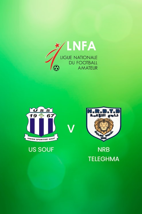 US Souf vs NRB Teleghma | Ligue 2 2024/25 | Argelia | Partido Completo