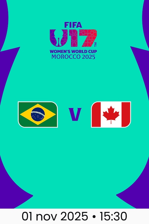 Brasil x Canadá | Quartas de final | Copa do Mundo Feminina Sub-17 da FIFA Marrocos 2025™