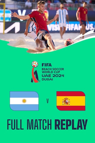 Argentina v Spain, Group B, FIFA Beach Soccer World Cup UAE 2024 Dubai™, Full Match Replay