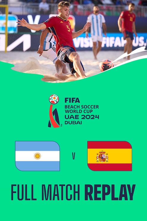Argentina - Spagna | Gruppo B | Coppa del mondo FIFA Beach Soccer Emirati Arabi Uniti 2024 Dubai™ | Match completo
