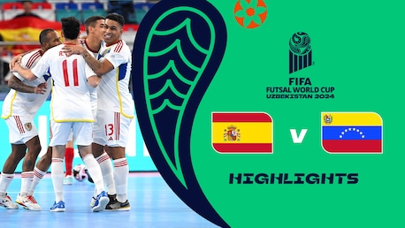 Espanha x Venezuela | Oitavas de final | Copa do Mundo de Futsal da FIFA Uzbequistão 2024™ | Melhores momentos