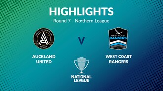Auckland United FC - West Coast Rangers | Tour 7 | Northern League | Men's National League Regional Phase | Résumé vidéo