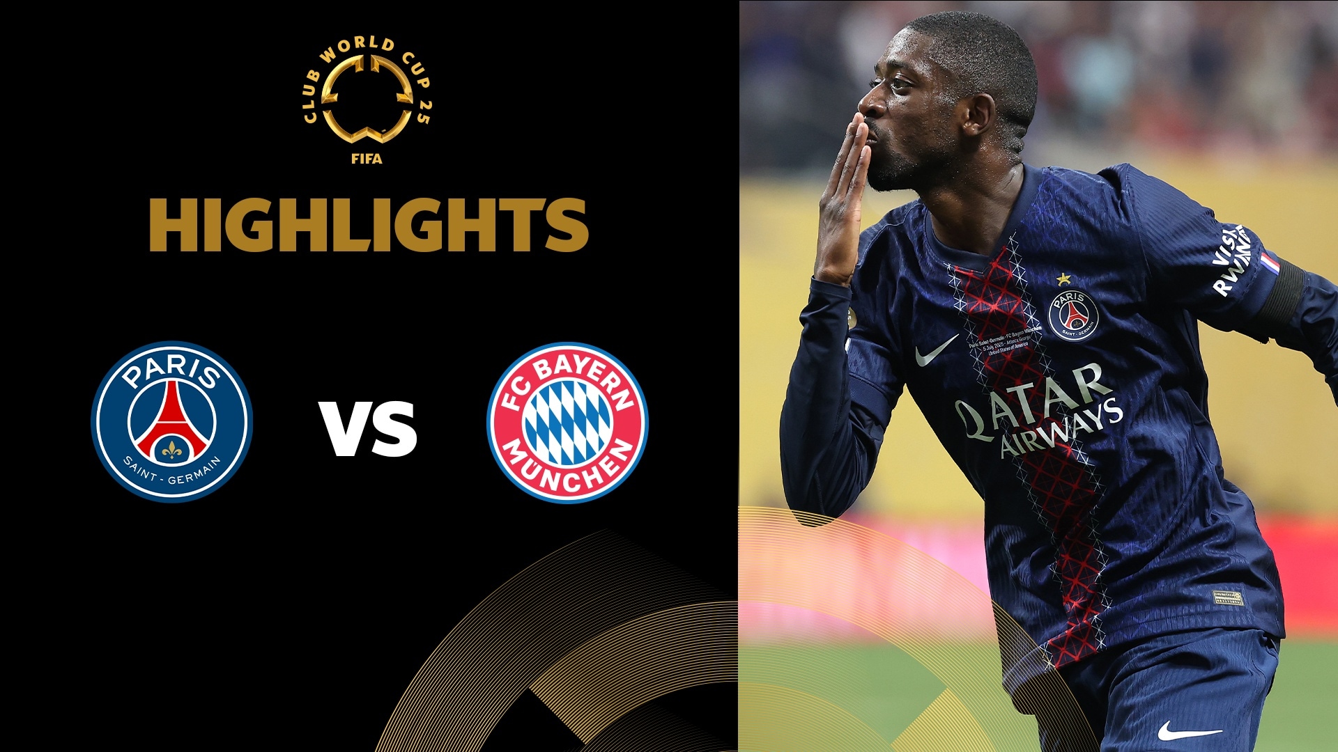 Paris Saint-Germain - FC Bayern München | Quarti di finale | FIFA Club World Cup 2025™ | Highlights