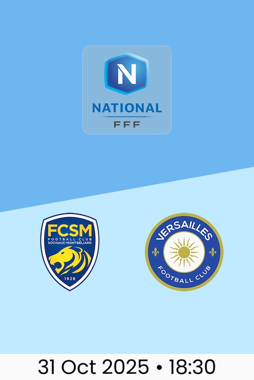 Sochaux v Versailles | Championnat National 2025/2026