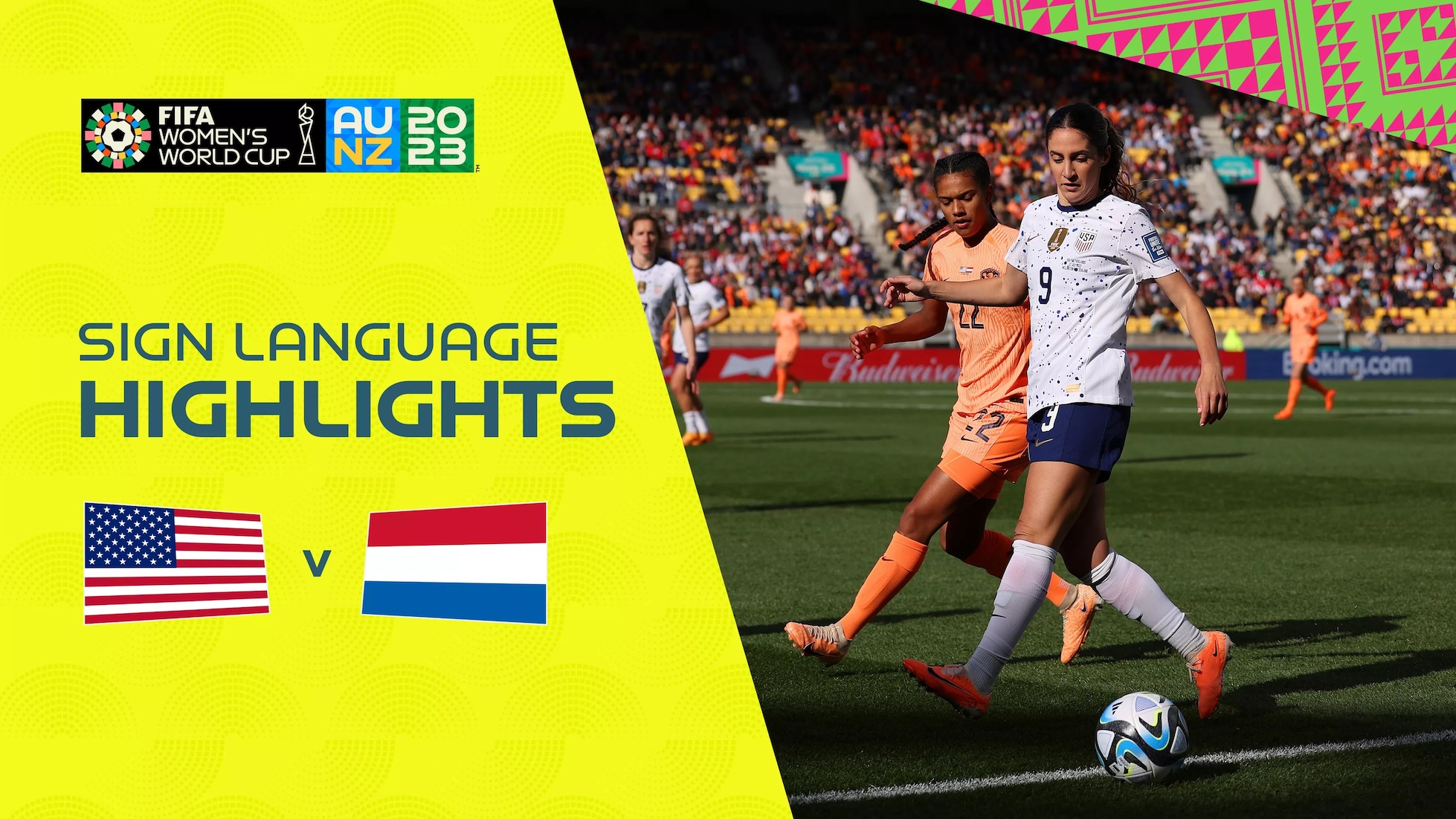 EEUU vs Países Bajos | Grupo E | Copa Mundial Femenina de la FIFA Australia & Nueva Zelanda 2023™ | Highlights (Lengua de signos)