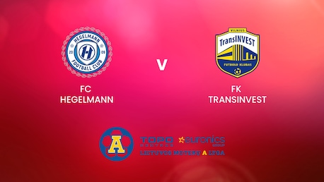 FC Hegelmann v FK TransINVEST | TOPO centras euronics moterų A lyga | Full Match Replay