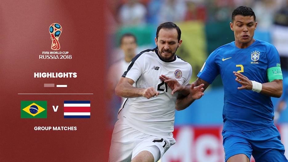 Brasil vs Costa Rica | Grupo E | Copa Mundial de la FIFA Rusia 2018™ | Highlights