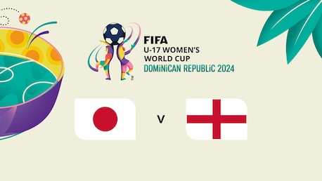 Japón vs Inglaterra | Cuartos de final | Copa Mundial Femenina Sub-17 de la FIFA República Dominicana 2024™ | Partido completo