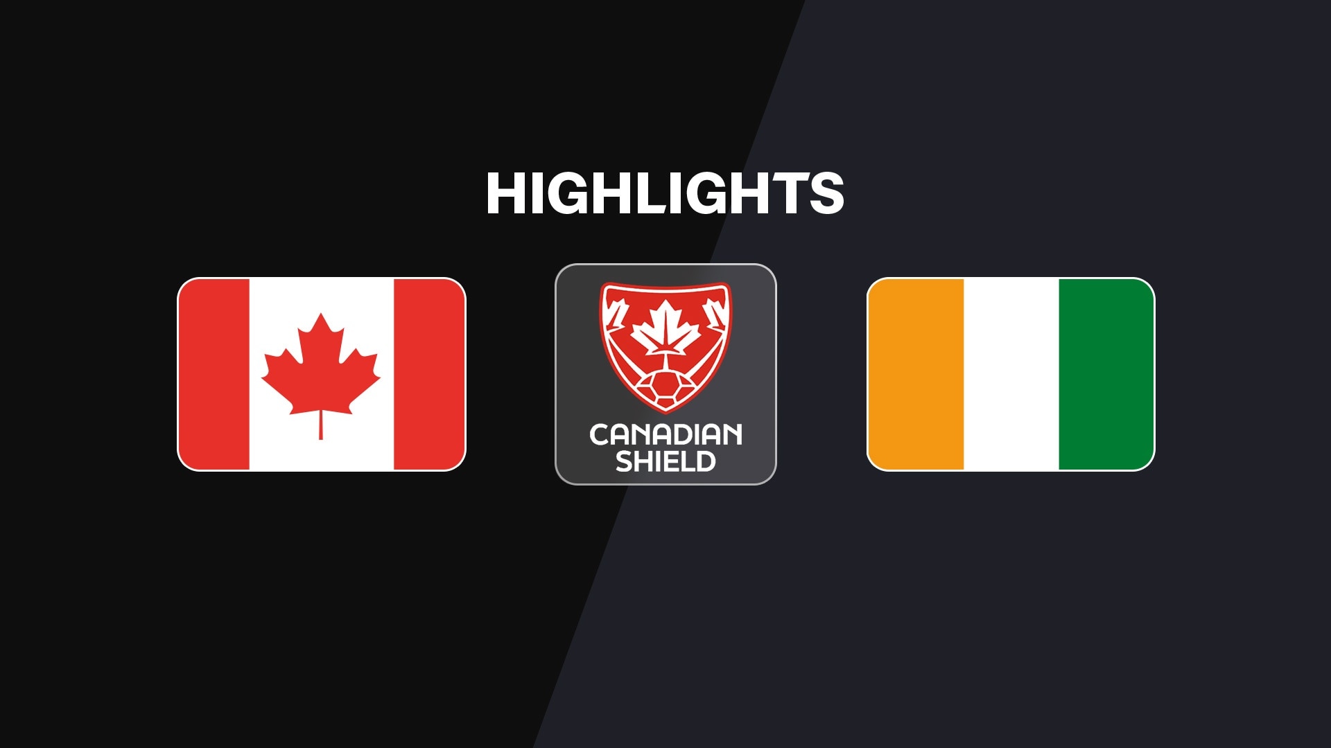 Kanada - Elfenbeinküste | Canadian Shield Tournament 2025 | Highlights