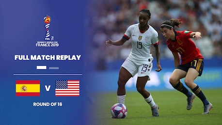 Spain v USA | Round of 16 | FIFA Women's World Cup France 2019™ | Full Match Replay