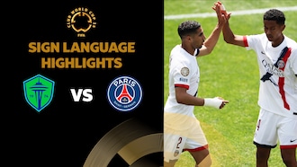 Seattle Sounders FC x Paris Saint-Germain | Grupo B | FIFA Club World Cup 2025™ | Melhores momentos (Linguagem de sinais)