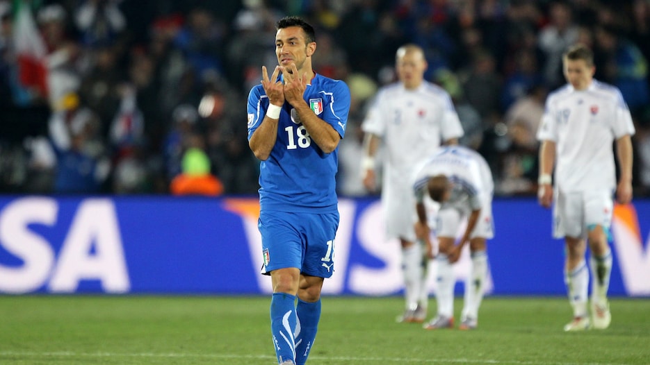 Le but de Fabio Quagliarella 90'+1' | Slovaquie - Italie | Coupe du Monde de la FIFA, Afrique du Sud 2010™