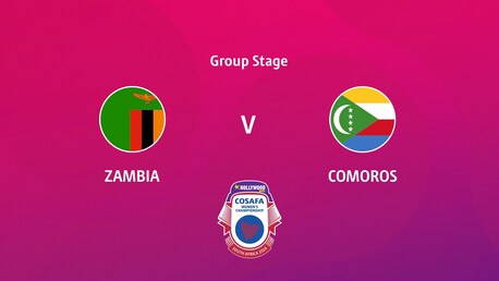 Zambia v Comoros | Group Stage | HOLLYWOODBETS COSAFA Women's Championship 2024 | Full Match Replay