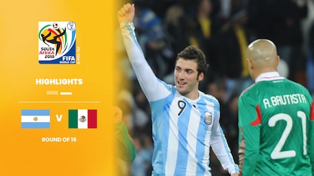 Argentina x México | Oitavas de final | Copa do Mundo da FIFA África do Sul 2010™ | Melhores momentos