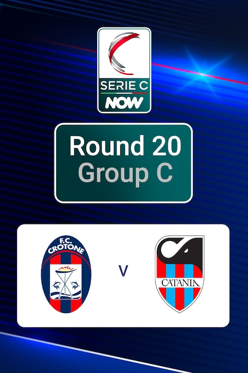 Crotone x Catania | Serie C NOW | Jogo completo