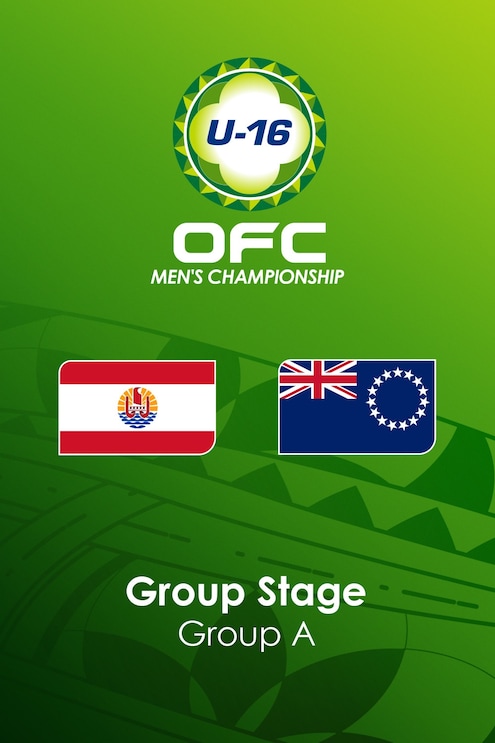 Tahiti - Cook Islands | Phase de groupes | Championnat U-16 masculin de l'OFC 2025 | Match complet