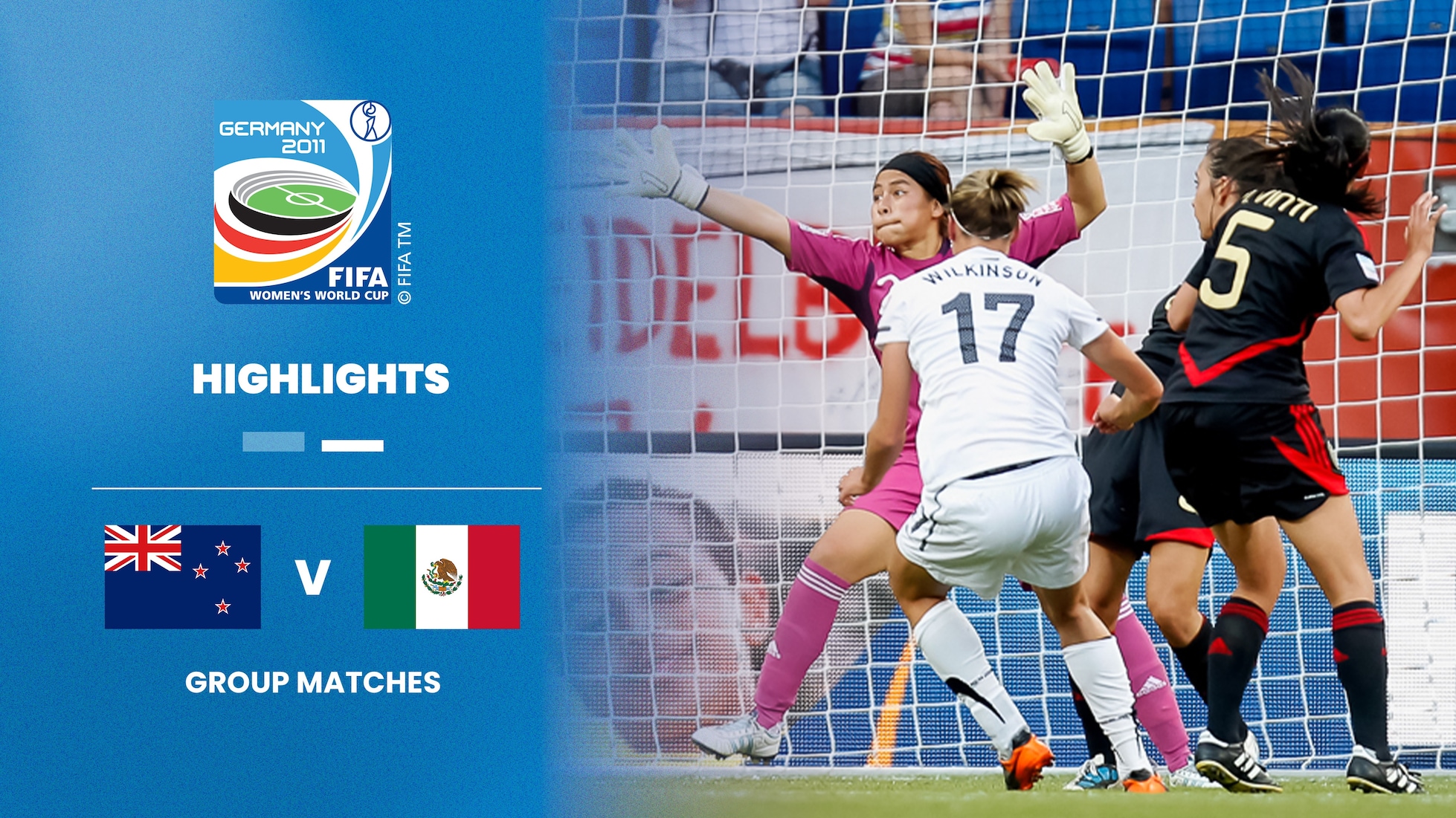 Nova Zelândia x México | Grupo B | Copa do Mundo Feminina FIFA Alemanha 2011 | Melhores momentos