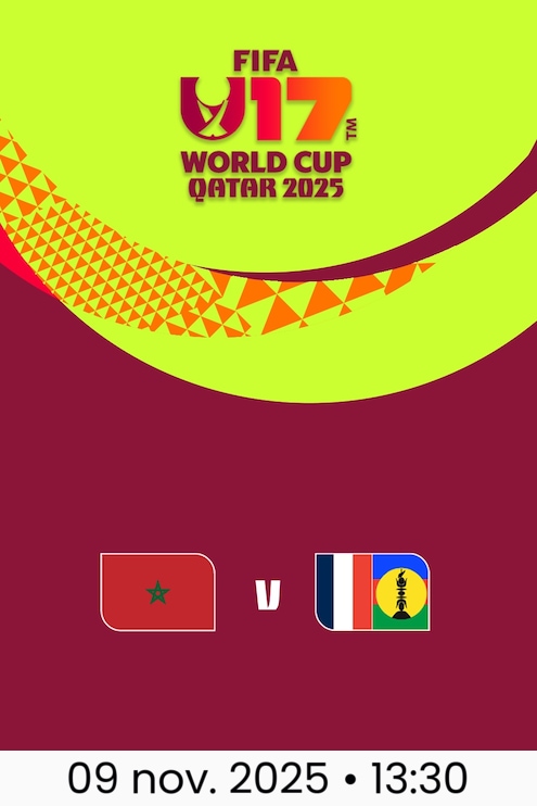 Maroc - Nouvelle-Calédonie | Coupe du Monde U-17 de la FIFA, Qatar 2025™