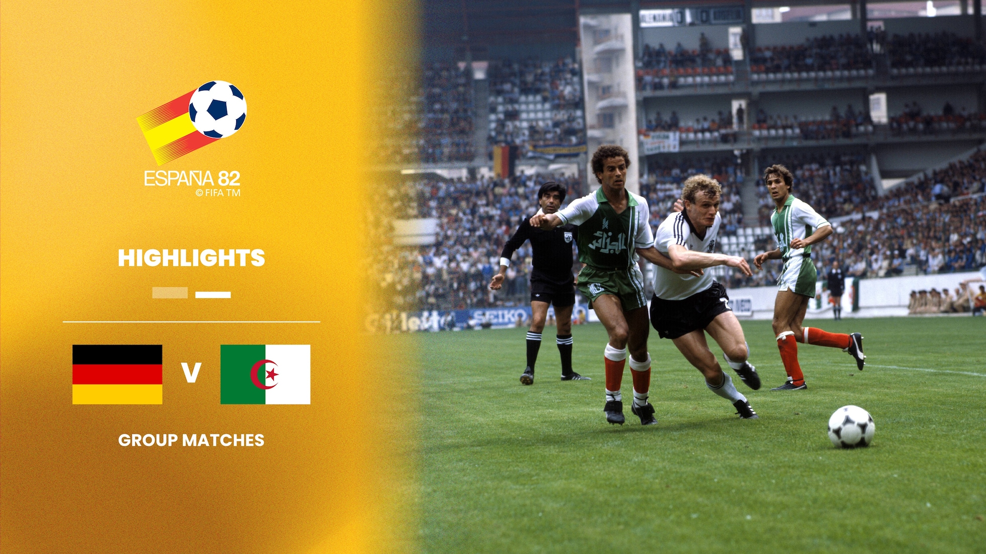 Germany FR v Algeria | Group 2 | 1982 FIFA World Cup Spain™ | Highlights