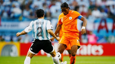 Didier Drogba Goal 82' | Argentina vs Côte d'Ivoire | 2006 FIFA World Cup Germany™