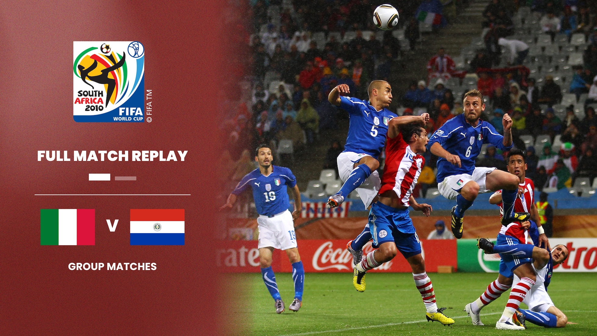 Italie - Paraguay | Groupe F | Coupe du Monde de la FIFA, Afrique du Sud 2010™ | Match complet