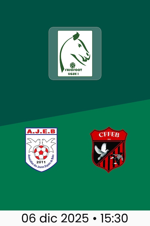 AJEB vs CFFEB | Burkina Faso Ligue 1 2025-26