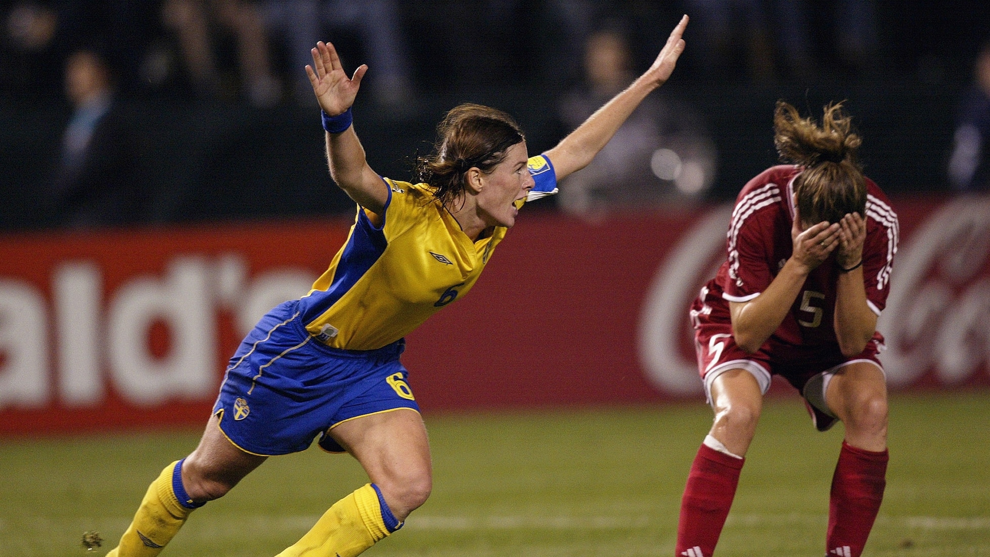 Malin Mostrom Goal 79' | Sweden v Canada | FIFA Women's World Cup USA 2003™