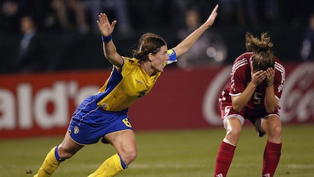 Le but de Malin Mostrom 79' | Suède - Canada | Coupe du Monde de Football Féminin de la FIFA, Etats-Unis 03™