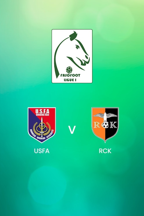 USFA x RCK | Ligue 1 2024/25 | Burkina Faso | Jogo completo