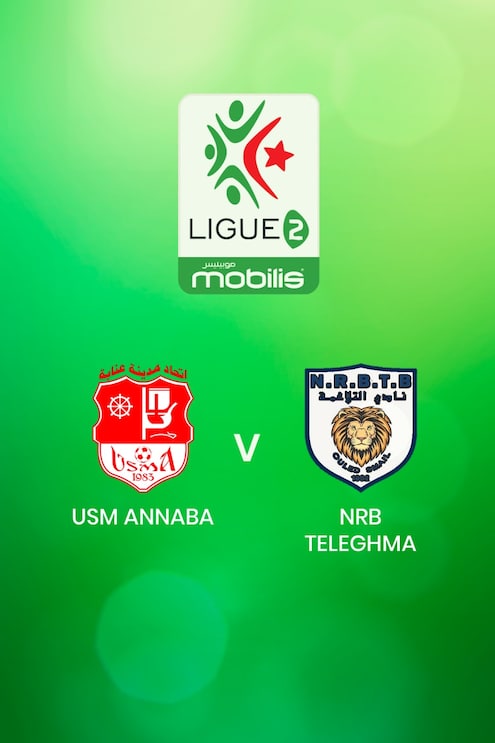 USM Annaba x NRB Teleghma | Ligue 2 2024/25 | Argélia | Jogo Completo