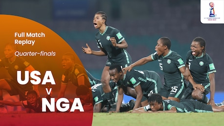 USA - Nigeria | Viertelfinale | FIFA U-17-Frauen-Weltmeisterschaft Indien 2022™ | Spiel in voller Länge