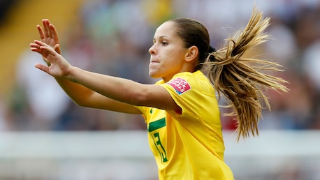 Gol de Erika 49' | Guinea Ecuatorial vs Brasil | Copa Mundial Femenina de la FIFA Alemania 2011™