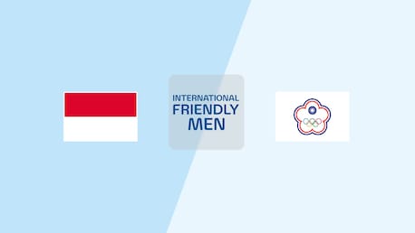 Indonesien - Chinese Taipei | Mann-Freundschaftsspiel International | Spiel in voller Länge
