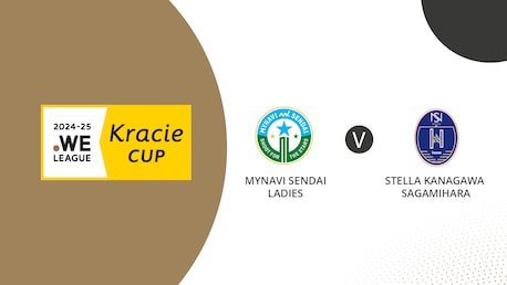 MyNavi Sendai Ladies - Stella Kanagawa Sagamihara | Groupe B | WE League Kracie Cup | Match complet