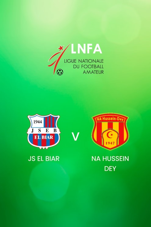 JS El Biar - NA Hussein Dey | Ligue 2 2024/25 | Algerien | Spiel in voller Länge
