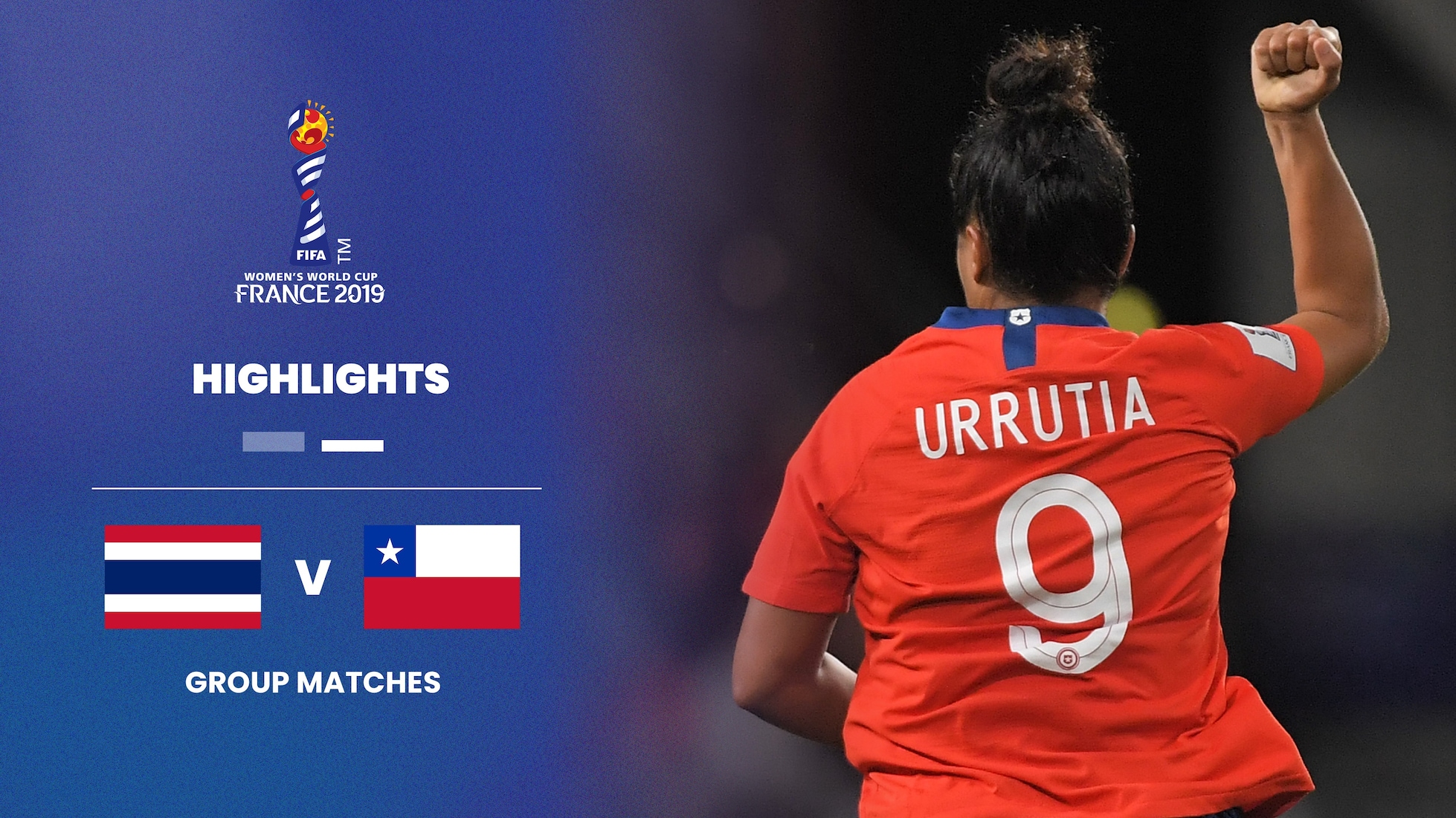 Thailand - Chile | Gruppe F | FIFA Frauen-Weltmeisterschaft Frankreich 2019™ | Highlights