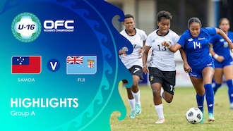 Samoa - Fidji | Groupe A | OFC U-16 Women's Championship | Résumé vidéo
